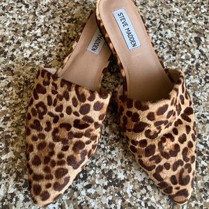 Steve Madden Leopard Loafers